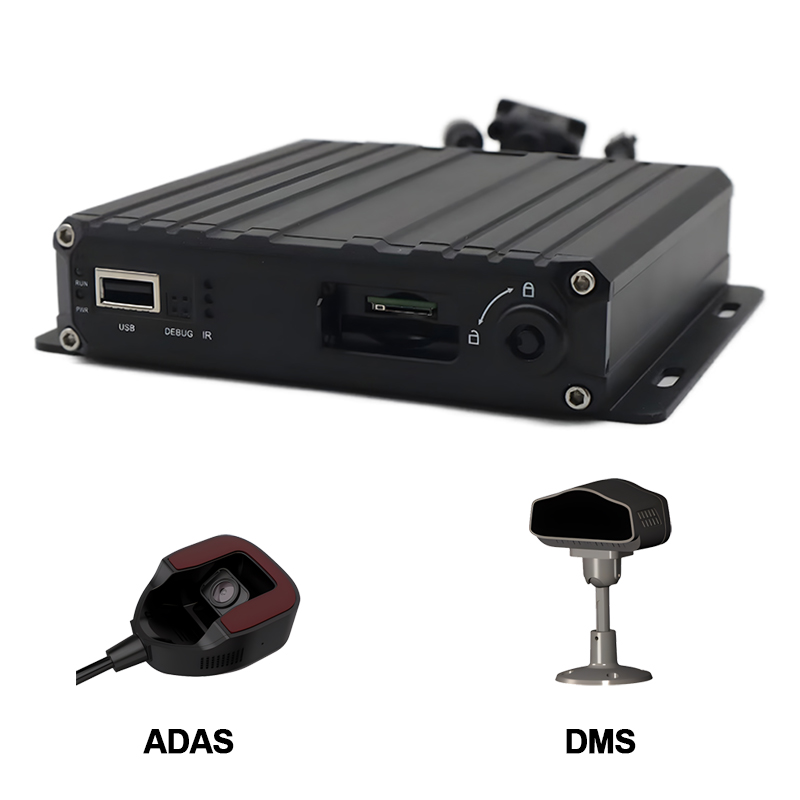 Carleader 4CH AI Intelligent Mobile DVR With DSM and ADAS Camera Carleader 4CH AI Intelligent Mobile DVR With DSM and ADAS Camera