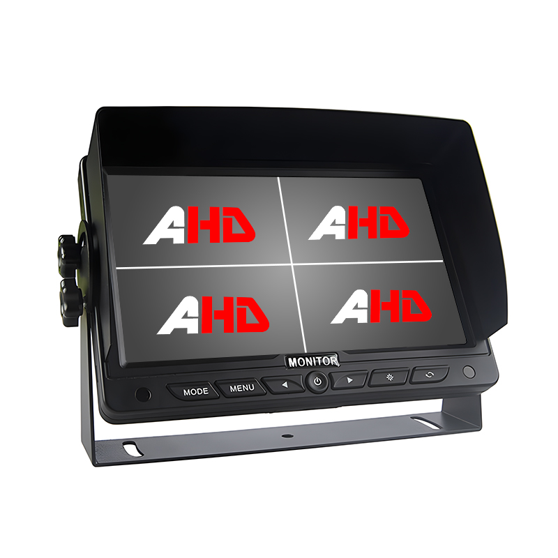 Carleader 7 Inch 4CH AHD Inputs Quad Display Heavy Duty Vehicle Monitor Provide Your Vehicle Full Surveillance Safety Carleader 7 Inch 4CH AHD Inputs Quad Display Heavy Duty Vehicle Monitor Provide Your Vehicle Full Surveillance Safety