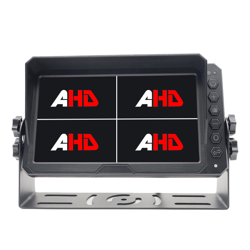 Carleader 7 Inch 4CH Quad Display AHD Heavy Duty Vehicle Backup Monitor Carleader 7 Inch 4CH Quad Display AHD Heavy Duty Vehicle Backup Monitor