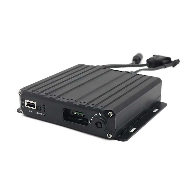 4CH AI Intelligent Mobile DVR With DSM and ADAS Camera