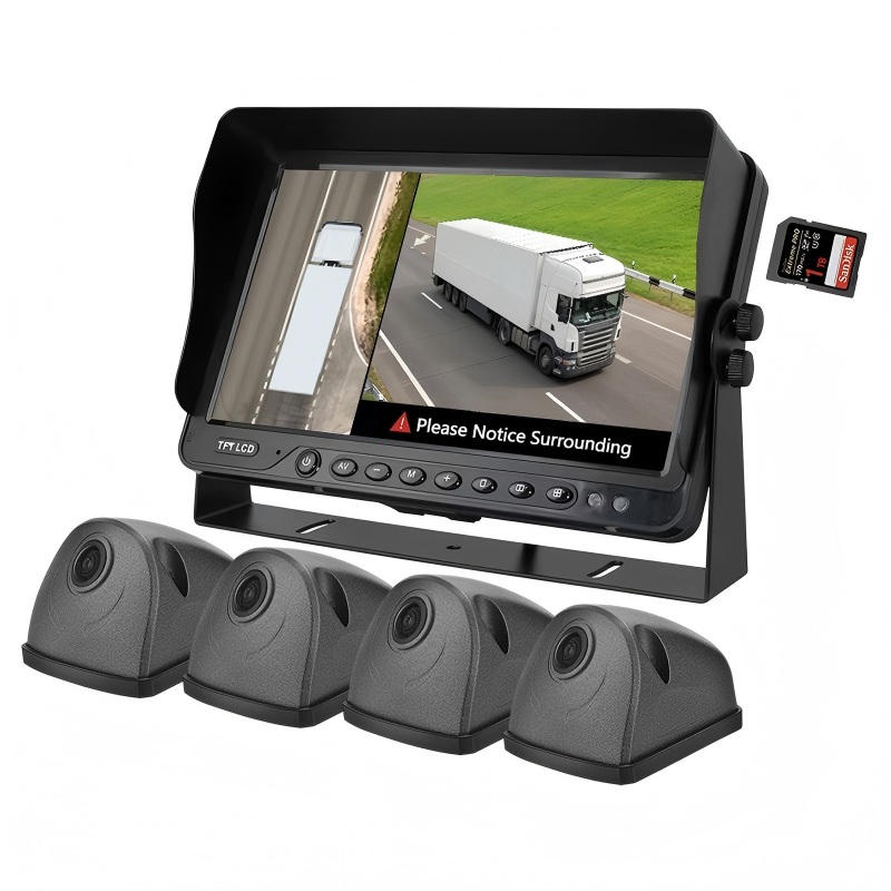 7 Inch 360 AVM System with AI Blind Spot Detection and 1080P Cameras 7 Inch 360 AVM System with AI Blind Spot Detection and 1080P Cameras
