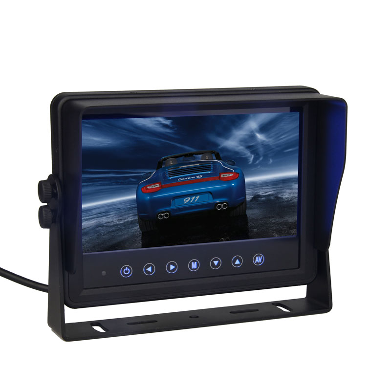 7 Inch HD digital LCD car rear view waterproof display