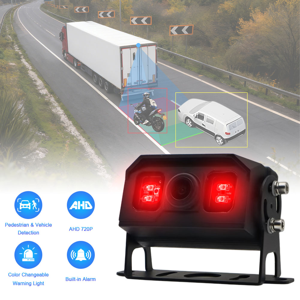 AI Blind Spot Detection Rear View Camera Built-in Sound and Light Alarm AI Blind Spot Detection Rear View Camera Built-in Sound and Light Alarm
